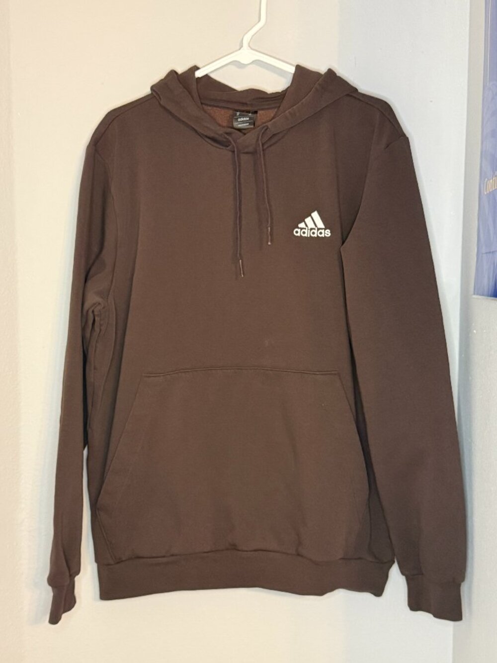 Adidas Brown Hoodie Men’s L Unisex Oversized